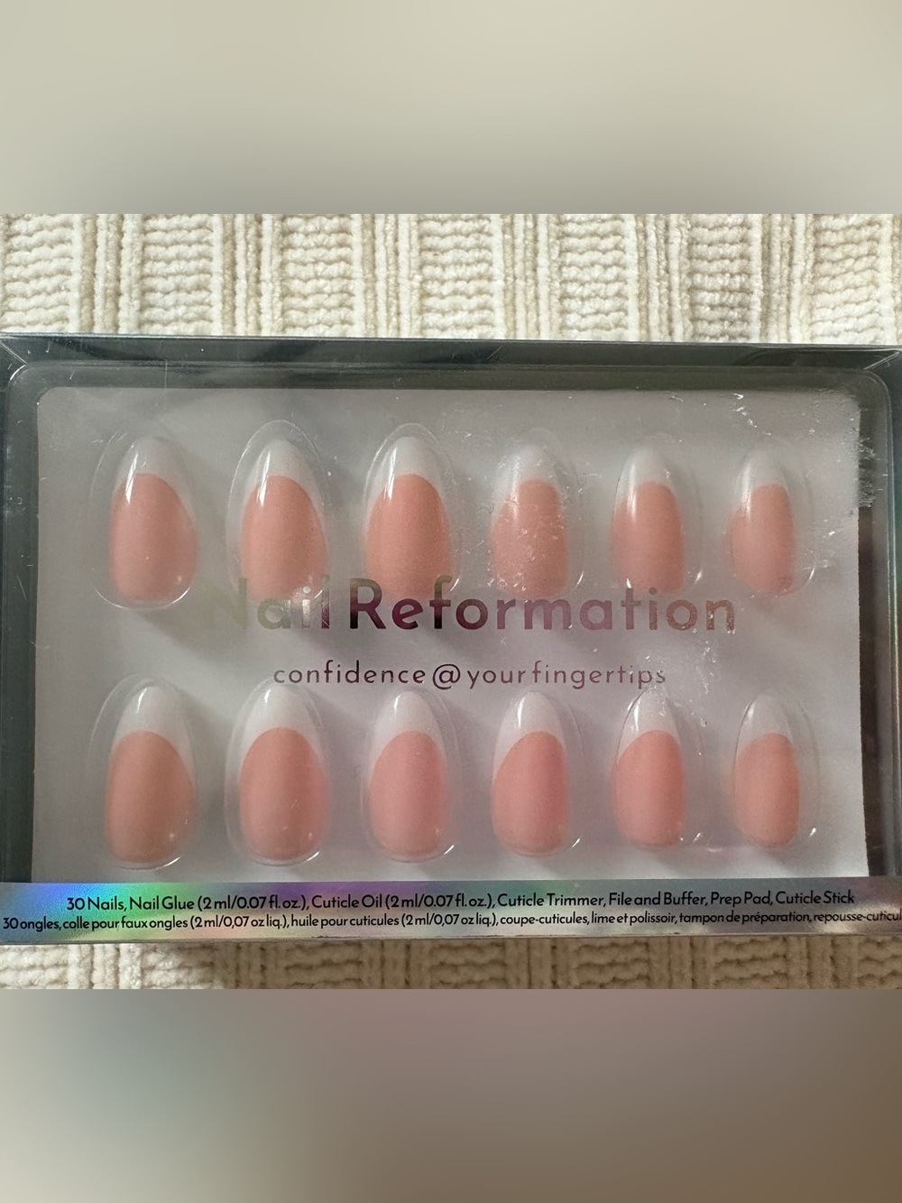 New Nail Reformation Press-On Nails French Tip